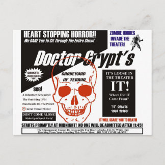 Postal Spook Show del Dr. Crypt's