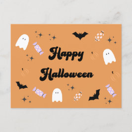 Postal Spooky Cute Happy Halloween