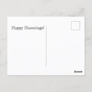 Postal Spooky Season 2022 Happy Hauntings Postcard