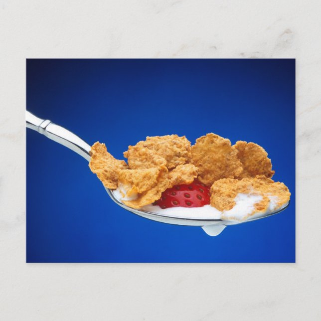 Postal Spoonful of Cereal (Anverso)
