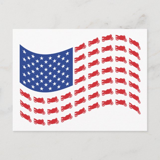 Postal sPORT-bIKE-fLAG-wAVE (Anverso)