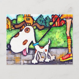 Postal Spot La caminata del perro