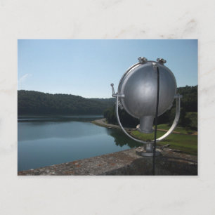 Postal Spotlight, Sutton Dam, Lago Sutton, Virginia Occid