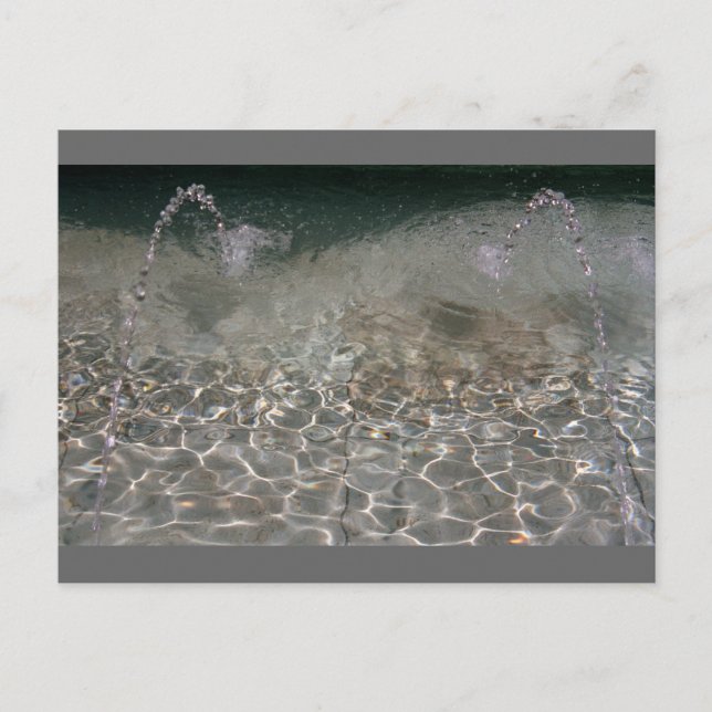 Postal Spray de fuente (Anverso)