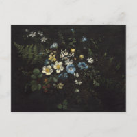Spray of Flowers and Ferns by Titian Ramsay Peale