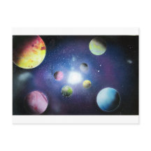 Spray Paint Art Space galaxia Pintura