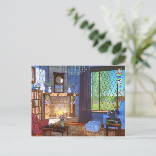 Postal Spring Felicity Postcard (Anverso de pie)