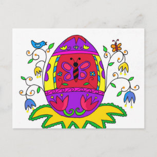 Postal Spring Pysanka