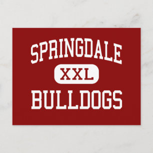 Postal Springdale - Bulldoges - High - Springdale Arkansa