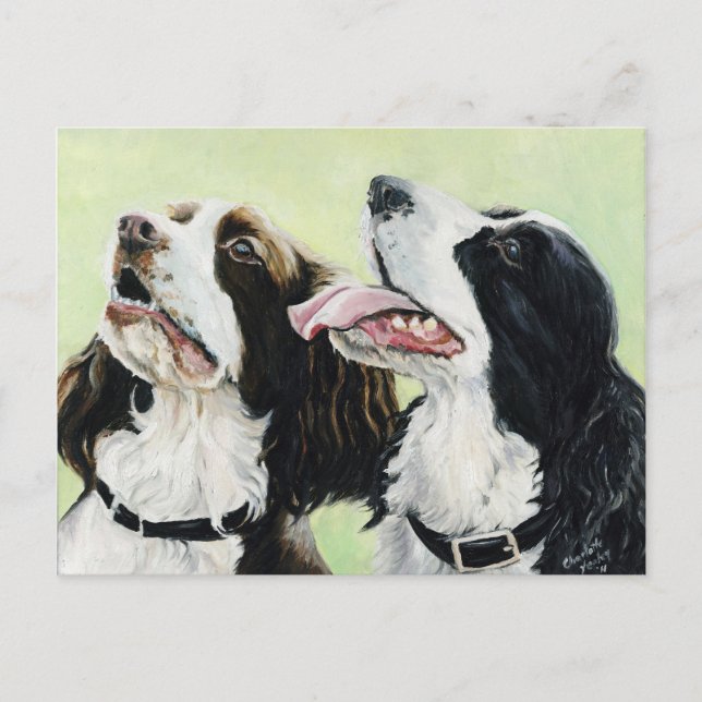 Postal Springer Beggers Original Art Post Card (Anverso)