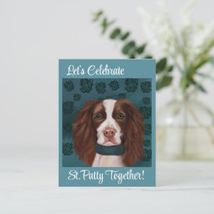 Postal Springer Spaniel Inglés