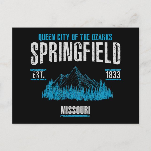 Postal Springfield (Anverso)