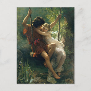 Postal Springtime de Pierre Auguste Cot