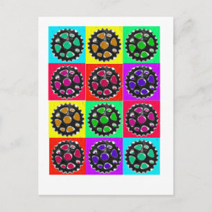 Postal Sprocket POPART: Regalos de ciclismo