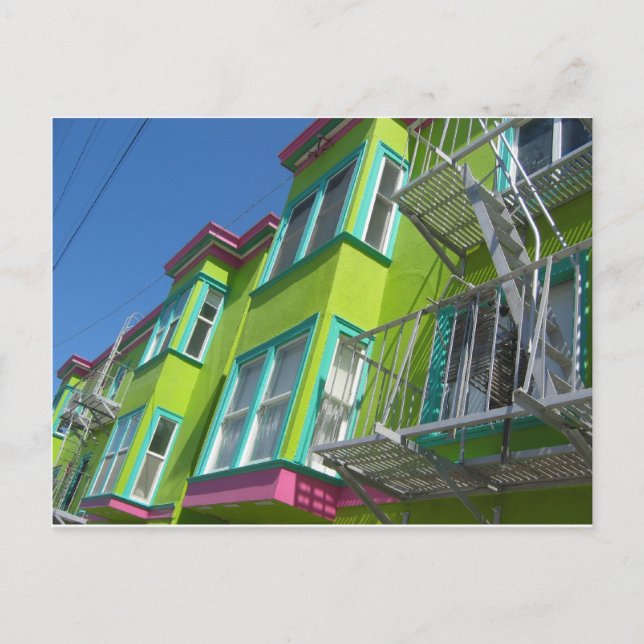 Postal Spunky San Francisco (Anverso)