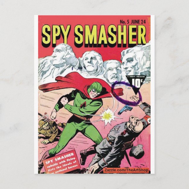 Postal Spy Smasher (Anverso)
