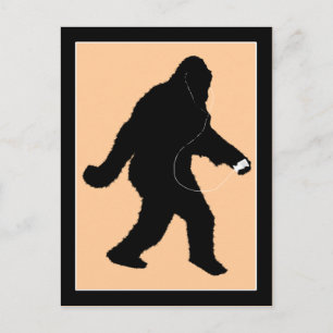 Postal Squatch (cambiar el color de fondo)