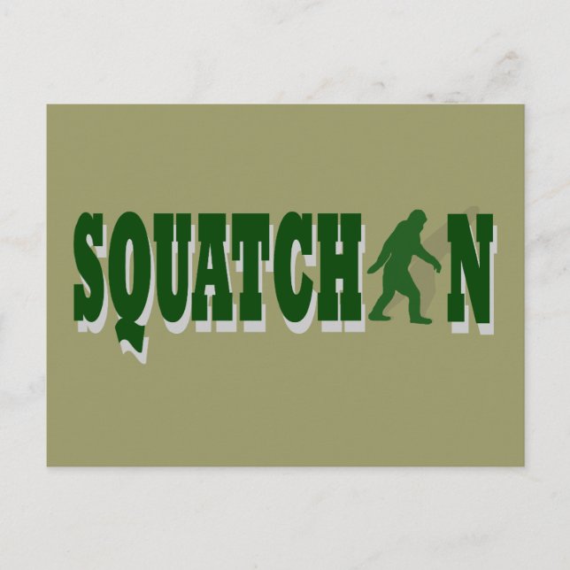 Postal Squatchin (Anverso)