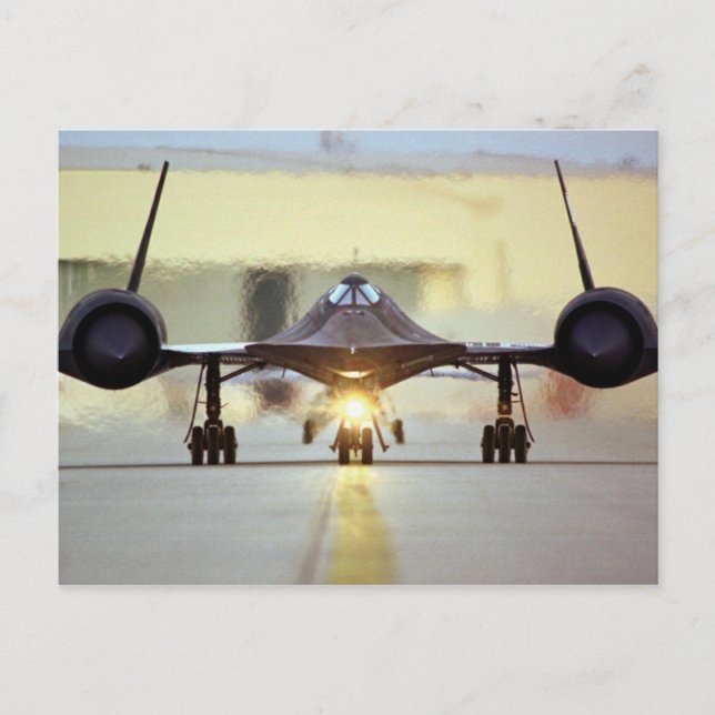 postal SR 71 Blackbird (Anverso)