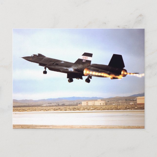 postal SR 71 Blackbird (Anverso)