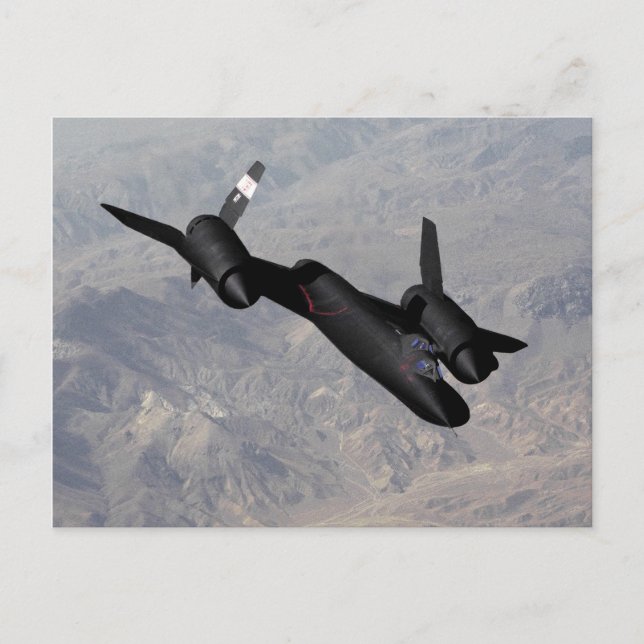 postal SR 71 Blackbird (Anverso)