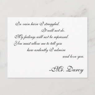 Postal Sr. Darcy Line