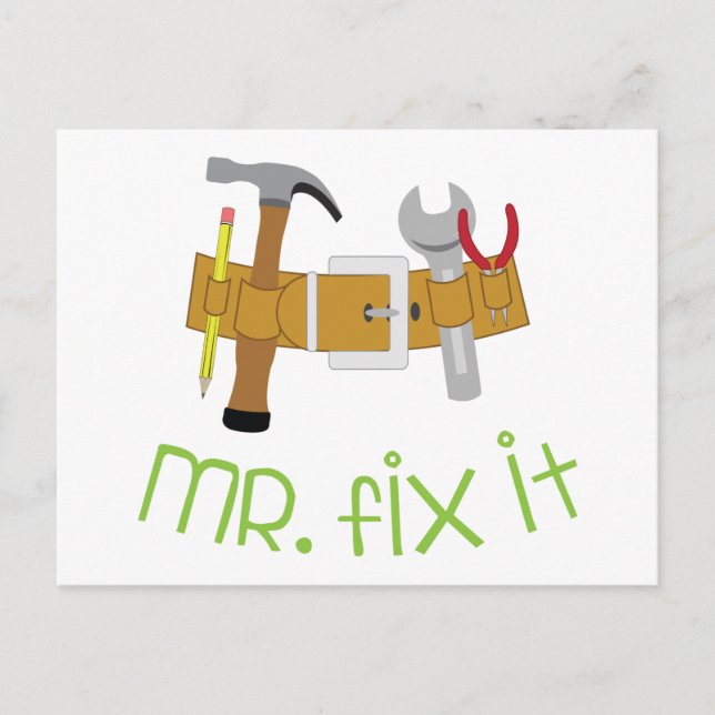 Postal Sr. Fix It (Anverso)