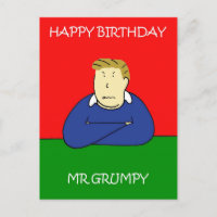 Sr. Grumpy Feliz Cumpleaños
