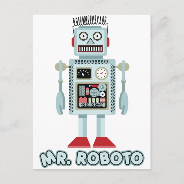 Postal Sr. Roboto (Anverso)