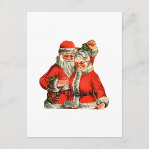 Postal Sr. y la Sra. Claus