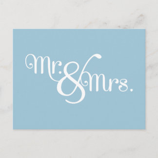 Postal Sr. y Sra. Classy White en el cielo