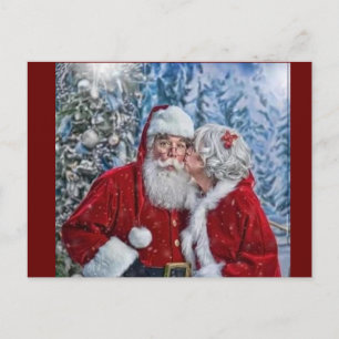 Postal Sr. y Sra. claus