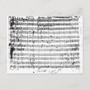 Postal Sra. 1548 Salida de la ópera "Don Giovanni"