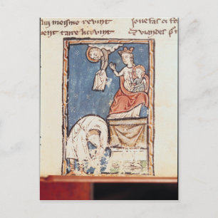 Postal Sra. 3516 f.127 El Jugador de Notre Dame