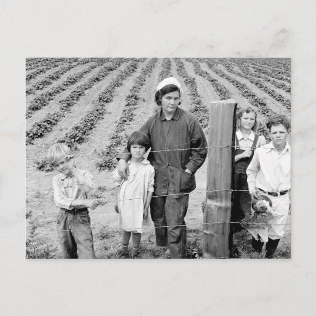 Postal Sra. Arnold y niños - 1939. (Anverso)