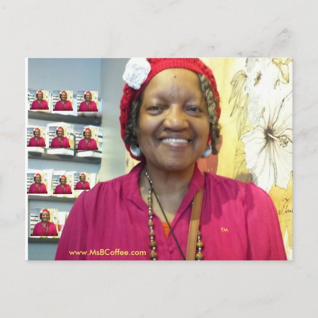 Postal Sra. B Café - Postcard (Anverso)