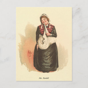 Postal Sra. Bardell de Kyd - The Pickwick Papers de Dicke