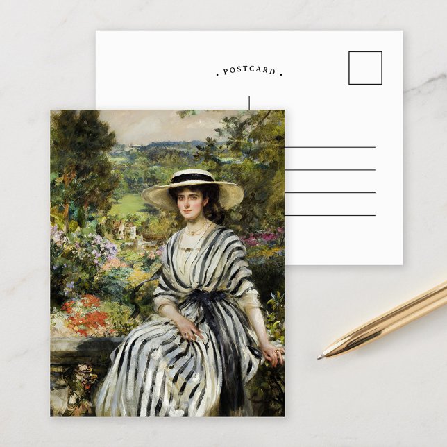 Postal Sra. Edward Windsor Hussey | James Jebusa Shannon (Subido por el creador)