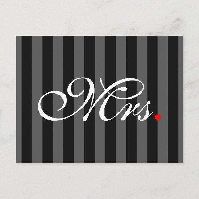 Postal Sra. Esposa Novia Sus Hijos (Anverso)