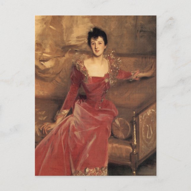 Postal sra. Hugh Hammersley (Anverso)