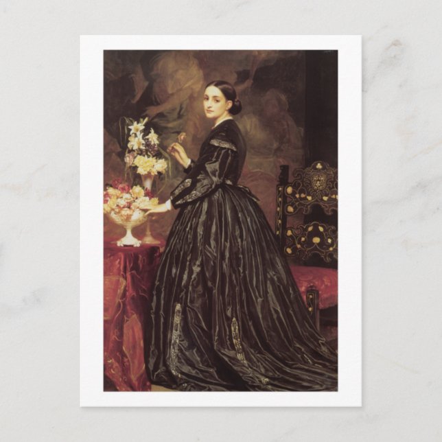 Postal Sra. James Guthrie - Lord Frederick Leighton (Anverso)