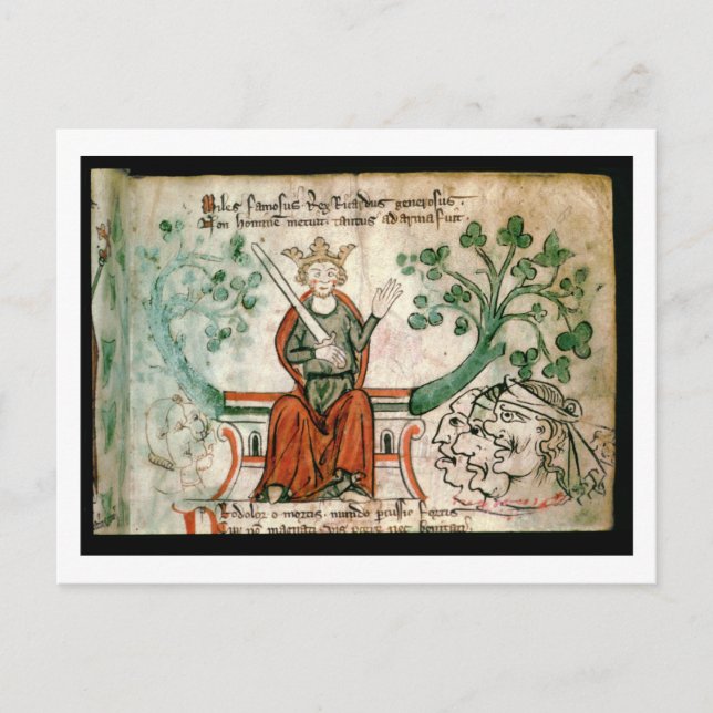 Postal Sra. Royal 20 A11 Richard I (1157-99) (El León-Hea (Anverso)