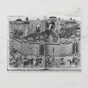 Postal Sra Suppl PersanMongoles bajo el liderazgo