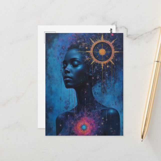 Postal Sra. Tarot (Anverso/Reverso In Situ)