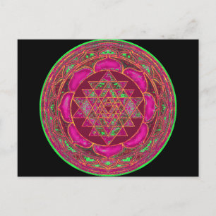 Postal Sri Lakshmi Yantra Mandala