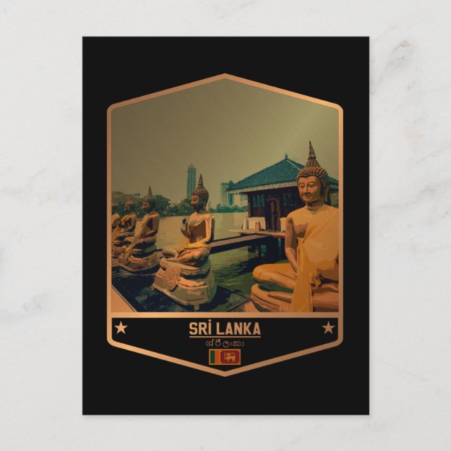 Postal Sri Lanka (Anverso)