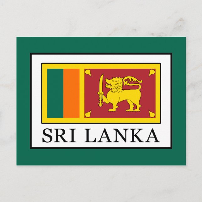 Postal Sri Lanka (Anverso)