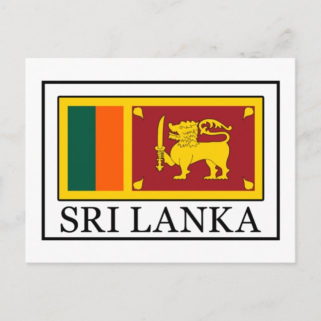 Postal Sri Lanka (Anverso)