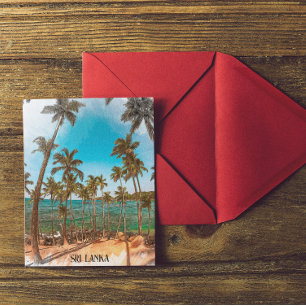 Postal Sri Lanka: Viajes por el paisaje tropical