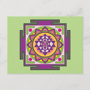 Postal Sri Yantra Mandala
